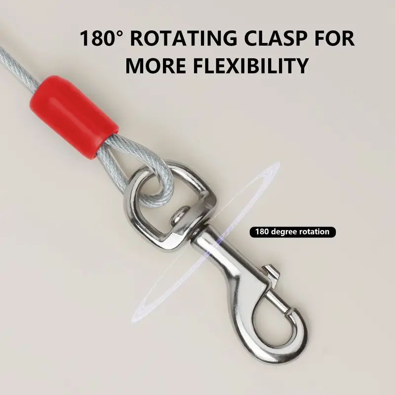 Heavy-Duty Steel Wire Strap Ideal for Outdoor Activities and Security