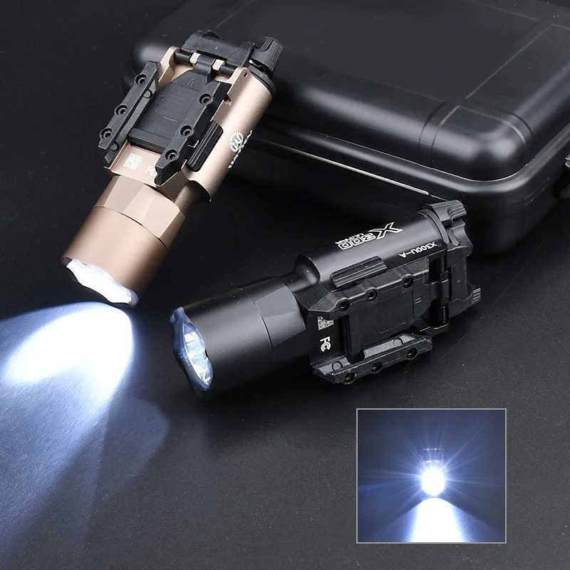 Tactical Surefir X300U Flash White LED Flash Hunting Pistol Weapon Gun Reconnaissance Light Airgun Accessories Lanterna staticaW241227