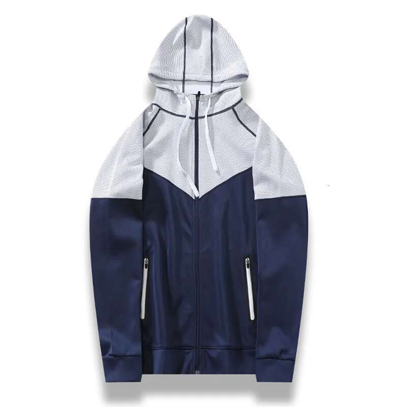Ddmyoutdoor China Domestic Men Running Sport Jacket Fiess Workout Causal Training Jogging Hooded Outdoor Winter Autumn Patchwork Zipper Sweatshirt