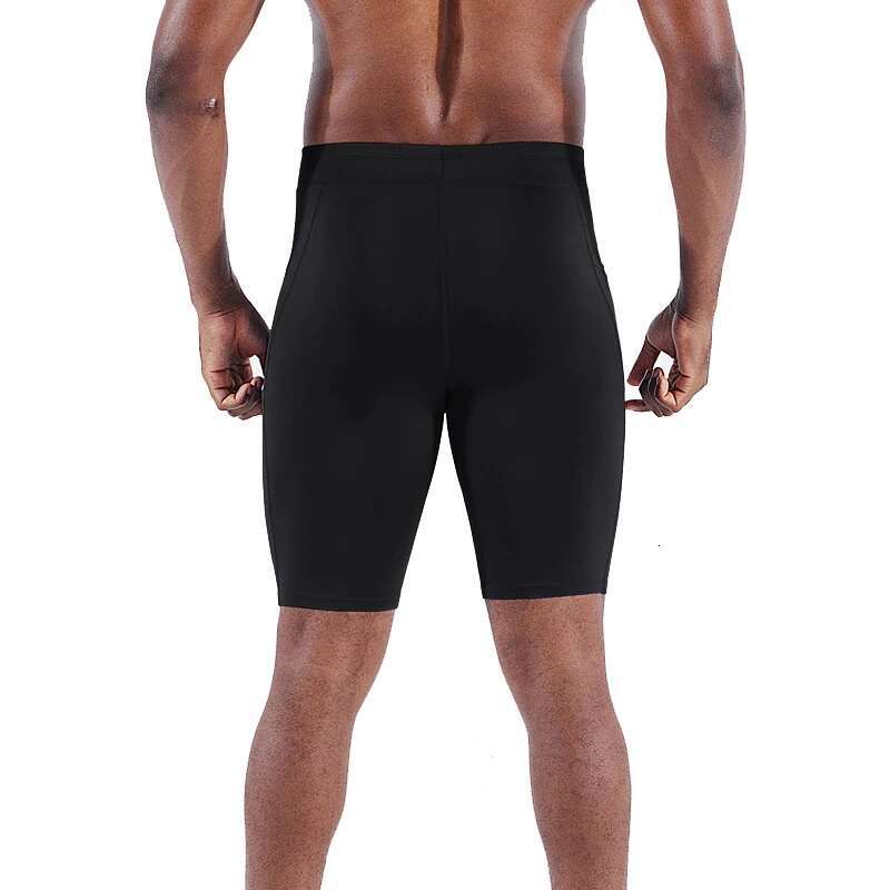 Ddmyoutdoor China Domestic Hight Waist Men S Professional Gym Fiess With Pockets Sports Running Training Wicking Quick Drying Elastic Tight Shorts