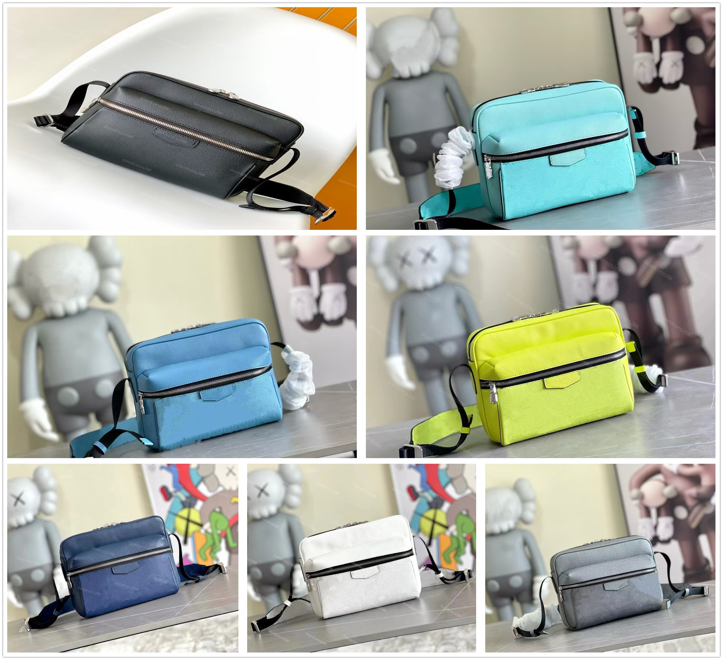 men designer bag cross body bag leather tote bag men handbag reverse canvas set shoulder bag man messenger bags with purse clutch backpack have box 3023369443 7a