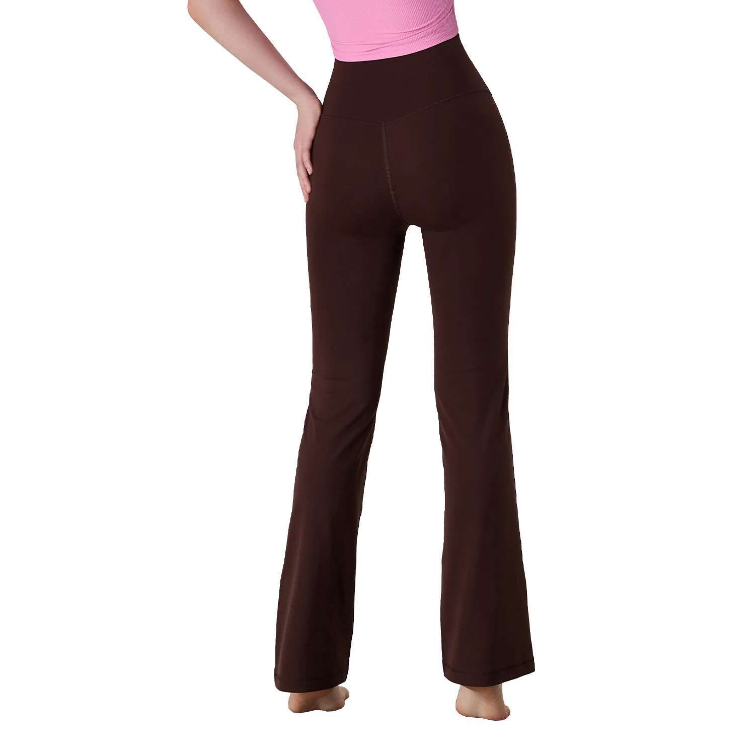 Ddmyoutdoor China Domestic Mermaid Curve High Waist Hip Lifting Women S Wide Leg No Embarrassment E Outdoor Sports Yoga Fiess Pants