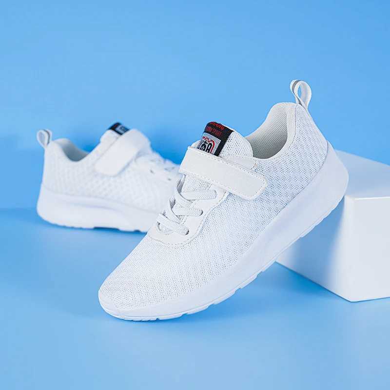 Childrens sports shoes boys running walking lightweight casual shoes middle-aged and young childrens seasonal mesh shoesXJ250118