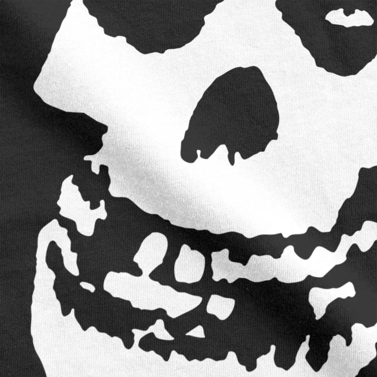 Mens Skull Misfits T Shirts Pure Cotton Tops Humor Short Sleeve Crewneck Tees Gift Idea T-Shirts 250117