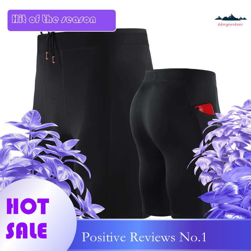 Ddmyoutdoor China Domestic Hight Waist Men S Professional Gym Fiess With Pockets Sports Running Training Wicking Quick Drying Elastic Tight Shorts