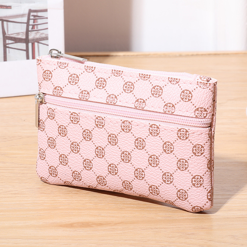free shipping designer Wallets Holders Coin Purses Floral 2025 new Hearts Polka Dot pink black