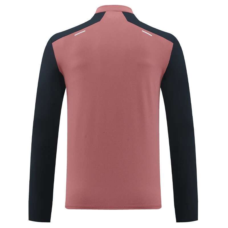Ddmytiger Ddmytiger China Domestic Long Sleeves Gym Men Laple Half Zipper Fashion Training Patchwork Compress Tee Autumn Outdoor Workout Print Run Jac
