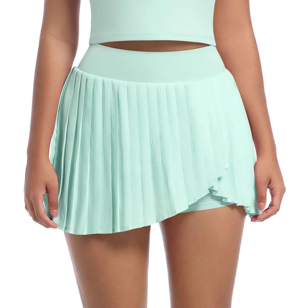Ddmyoutdoor China Domestic Mermaid Curve Sports Women S Fake Two Piece Quick Drying Side Pocket Tennis Anti Light Fiess Skirt Women
