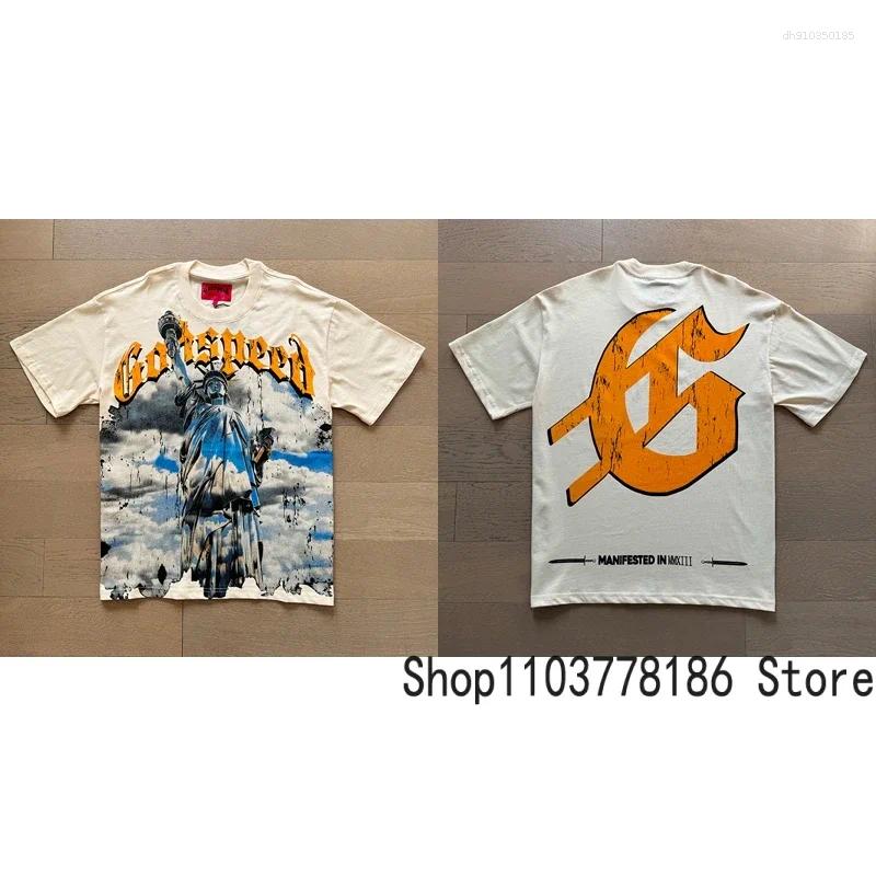 Men's T Shirts Classic White Letter Logo Seaside Holiday Scenery Print Short Sleeve Unisex Tees Tops
