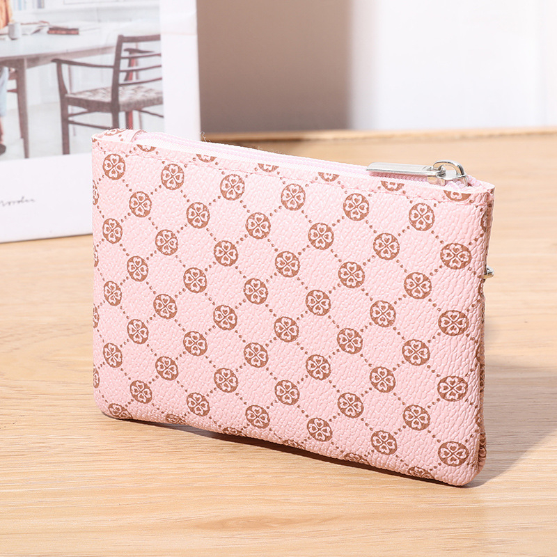 free shipping designer Wallets Holders Coin Purses Floral 2025 new Hearts Polka Dot pink black