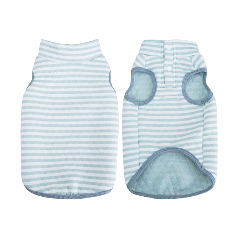 Pets it cat cat clothes fall and winter pet home wear vest Devon silver gradient cat clothes undershirt clip cotton thickening