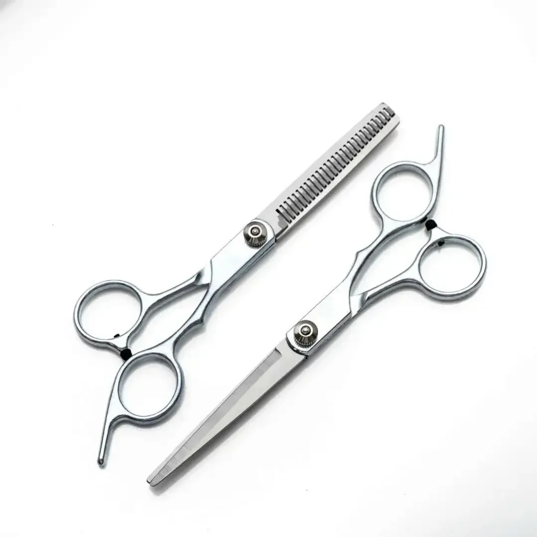 Stainless Steel Scissors for Hair Professional Hairdressing Thinning Scissor Haircut Cutting Shear Barber 6 inch Styling Tool 250108
