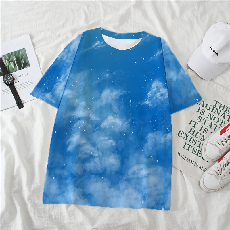 Trendy 3d Printed Custom Summer Casual Womens Beautiful Tshirt Street Outdoor Wear Sportswear Breathable Fashion Style 250108