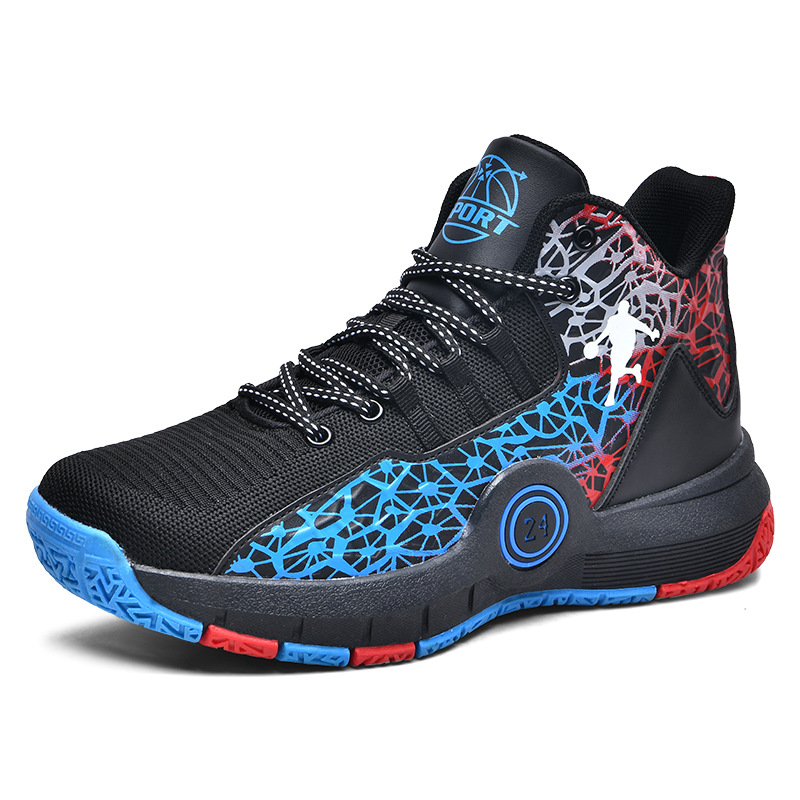 Large size foreign trade Basketball shoes male combat youth student sports shoes basketball shoes 2025 for boy boyfriend father gift eur31-44
