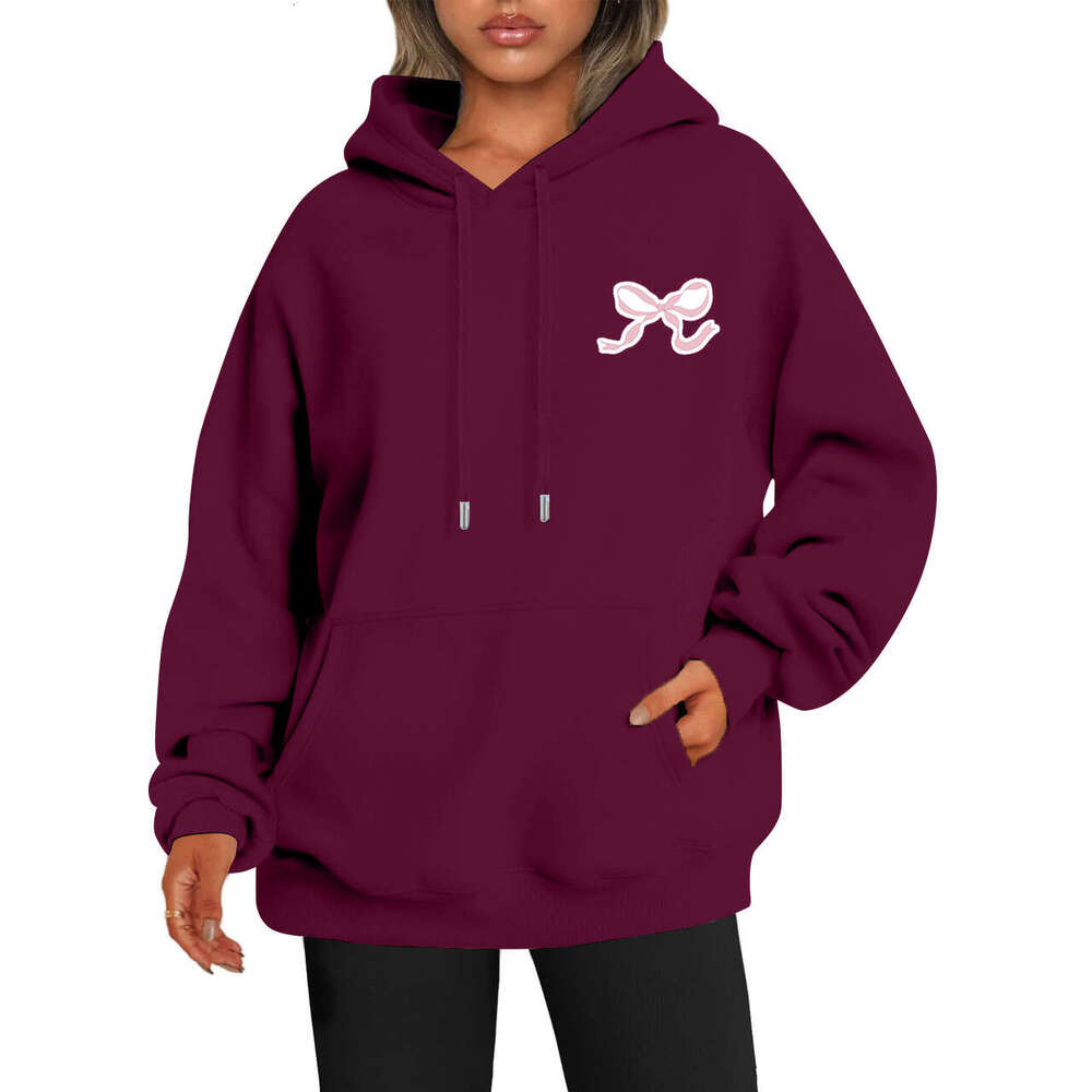 European size new XS-5XL autumn and winter loose print hoodie sweatshirt jacket