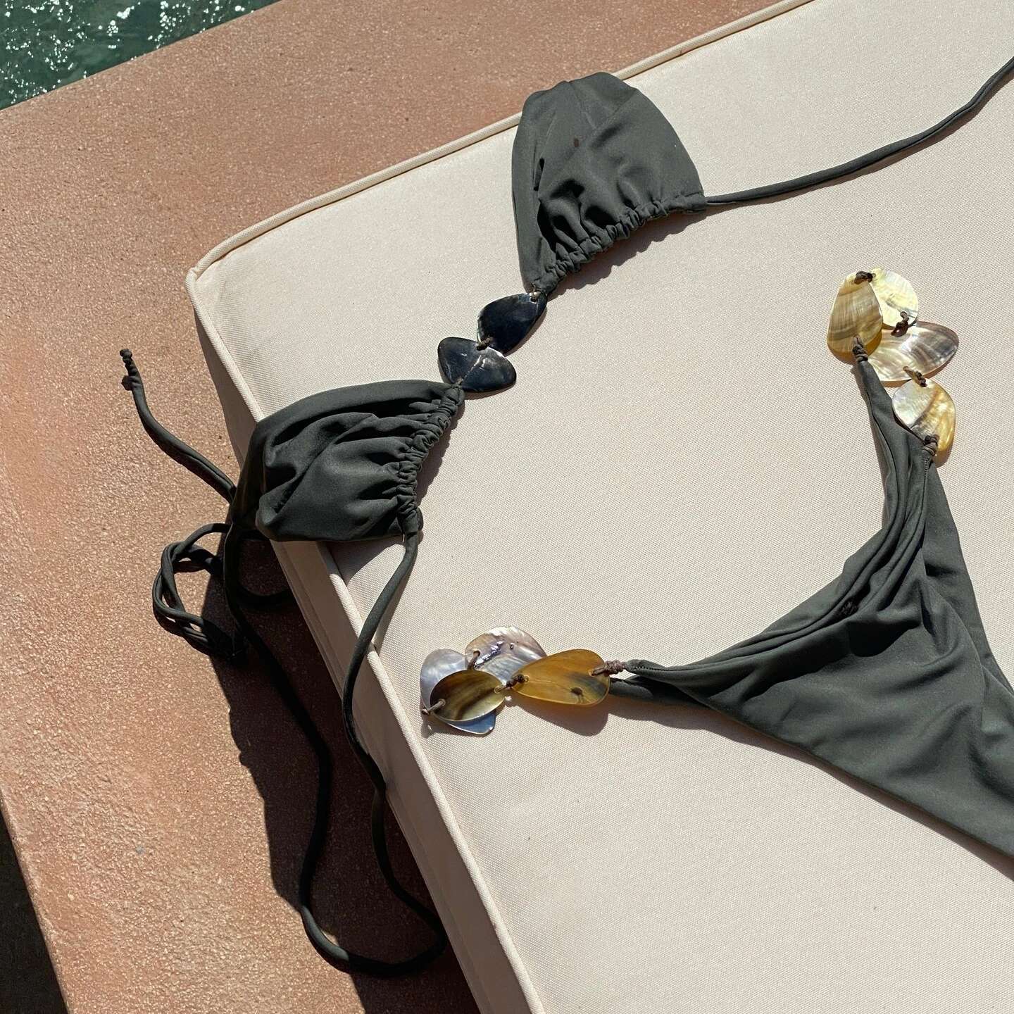 Shiny Botton Biquini Sexy Bikini Women Swimsuit 2025 Female Swimwear Bandeau Swimming Suit Halter Bodysuit Swim Suits Beachwear