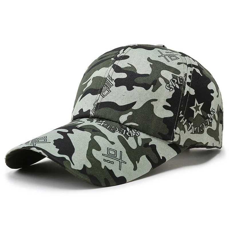 New Camo Baseball Men and Women Tactical Camouflage Snap Hat For Men High Quality Bone Masculino Dad Hat TruckerXJ250116