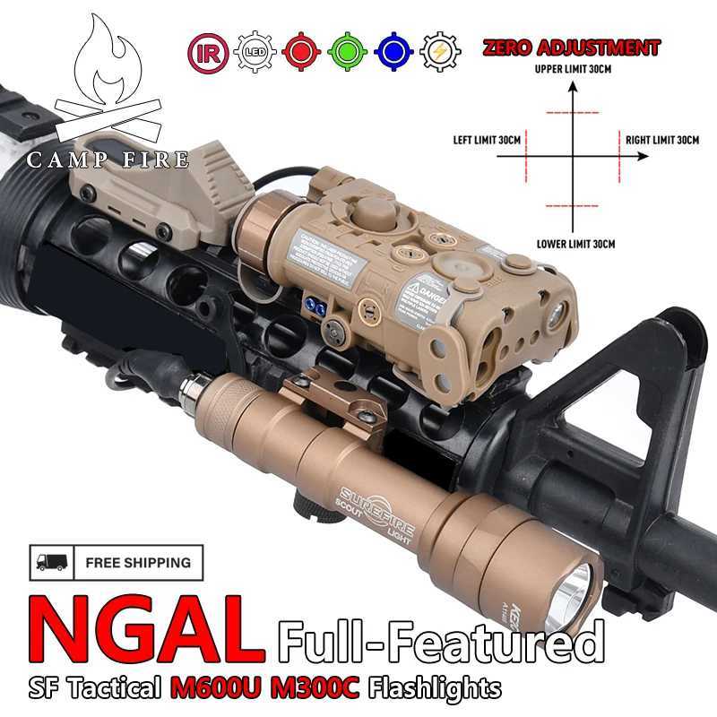 WADSN tactical NGAL red green blue indicator Surefir M300C M600U hunting reconnaissance light with AXON dual control switchW241227