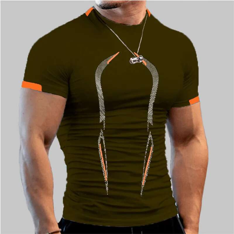 Ddmyoutdoor China Domestic Men Short Sleeve Bodybuilding Fiess Top Tee Compression Shirt Man Quick Dry Running Sport T Shirts Male Gym Sportswear