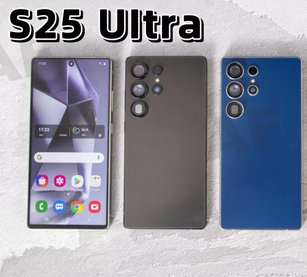 S25 Ultra Smartphone Android 5G Double SIM 16GB+1TB 7,3 Pouces HD+ Écran Large 20MP Appareil Photo Android 14