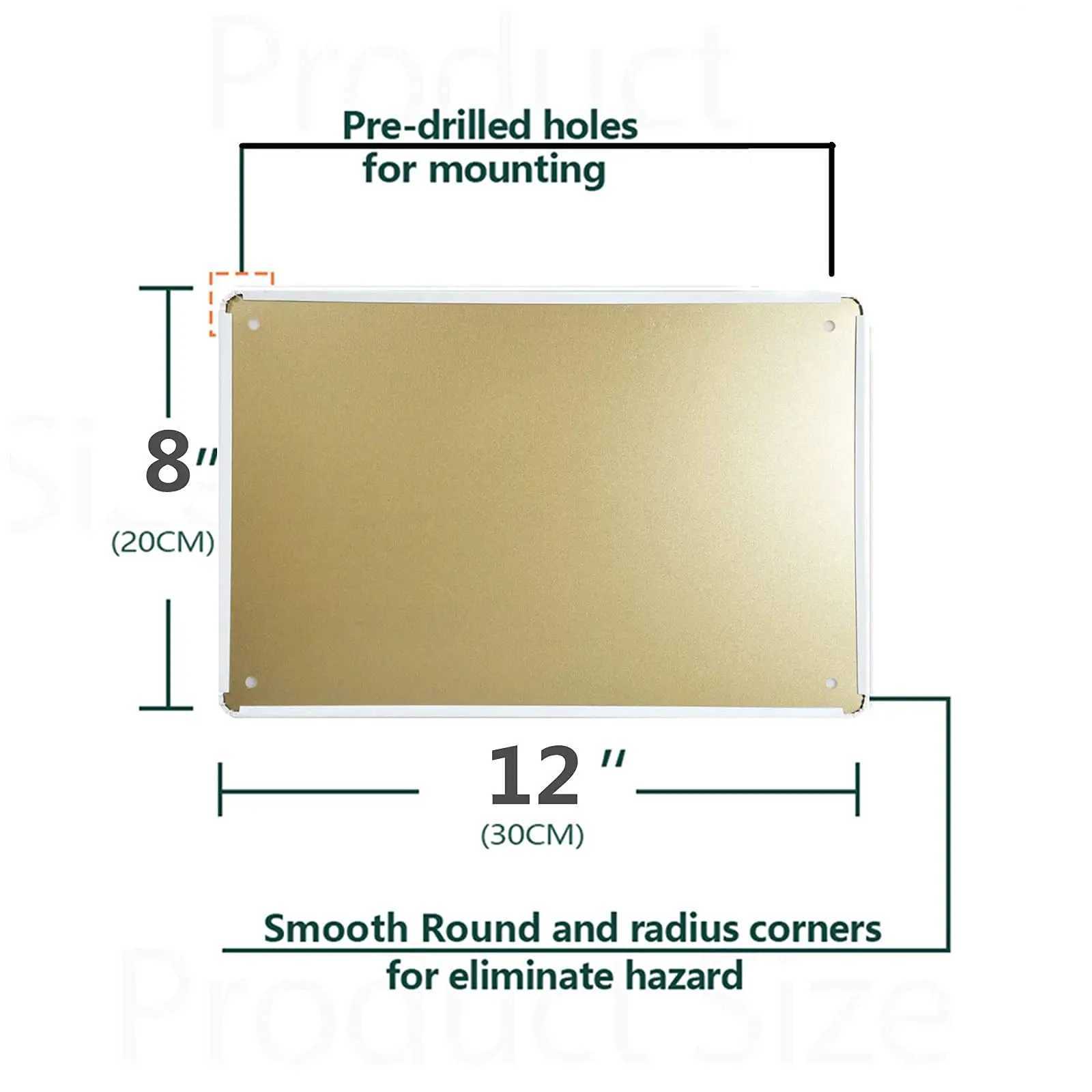 High Quality Metal Signs Beware Property Patrolled by Dachshund Security Signs Traffic Sign Aluminum Signs Road Tin Signs for Outdoor Coffee T250118