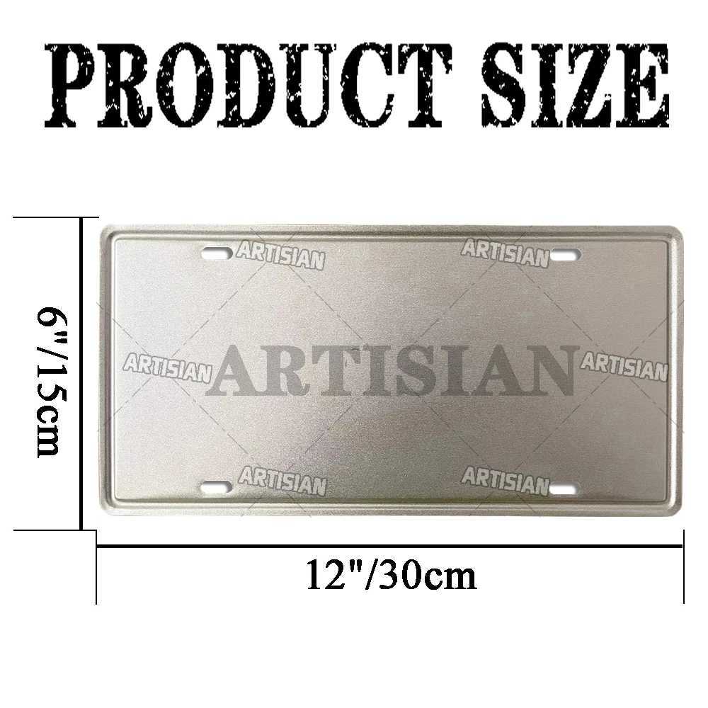 Artisian Cuba Caribbean Jamaica Dominican Republic Bahamas Puerto Rico Landmark License Plate Greetings City Metal Sign Wall Decoration Z250118