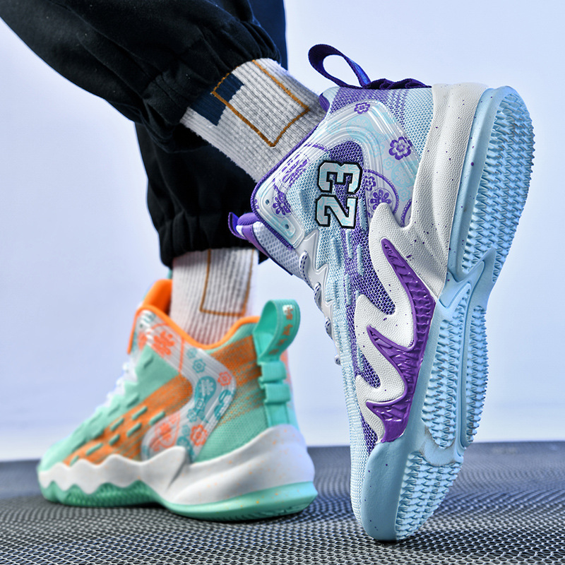 Men NEW and women Yuanyang basketball 2025 summer new fashion lightweight running outdoor training shoes