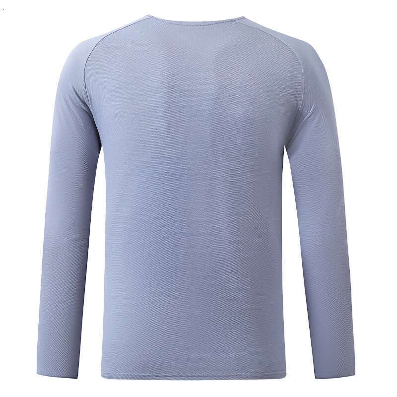 Ddmyoutdoor China Domestic Print Running Shirts Mens Quick Dry Jogging Fiess Long Sleeve Breathable Nylon Workout Training Outdoor Mesh Sports Tshirts