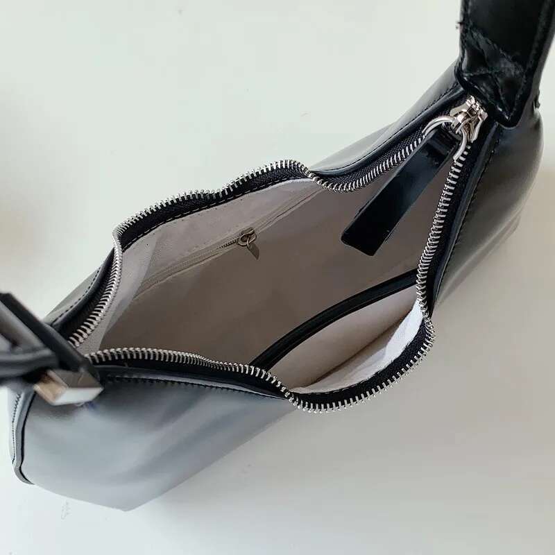 Women's 2024 Brand Designer Zipper Small Handbags Lady Fashion Shoulder Bag PU Leather Casual Hobo Bags
