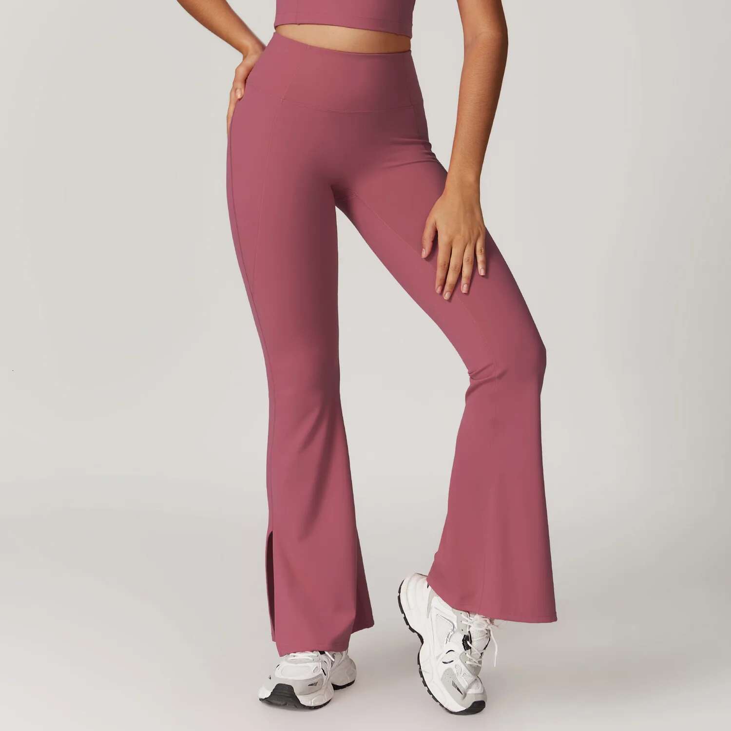 Ddmyoutdoor China Domestic Mermaid Curve Casual Women S Outer Wear High Waist Wide Leg Hip Yoga Fiess Sports Tight Flare Pants Women Pants
