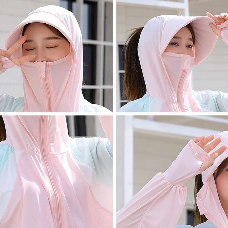 Ddmyoutdoor China Domestic Summer Outdoor Cycg Windbreaker Anti Uv Suncreen Outwear Hiking Bike Jacket Bicycle Camping Fashing Clothing With Hat