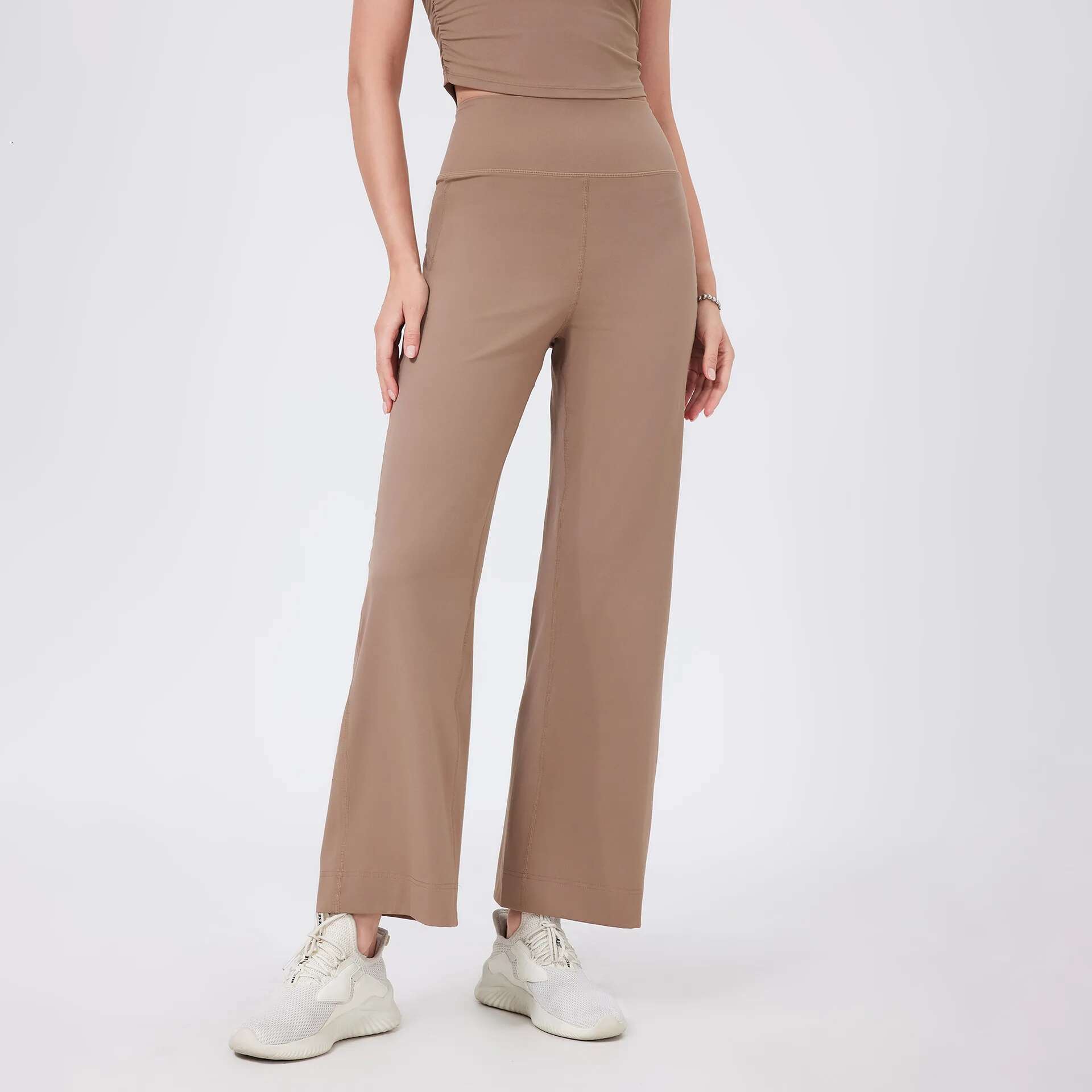 Ddmyoutdoor China Domestic Mermaid Curve High Waist Sports Loose Straight Women S Running Slim Fiess With Pocket Naked Yoga Pants