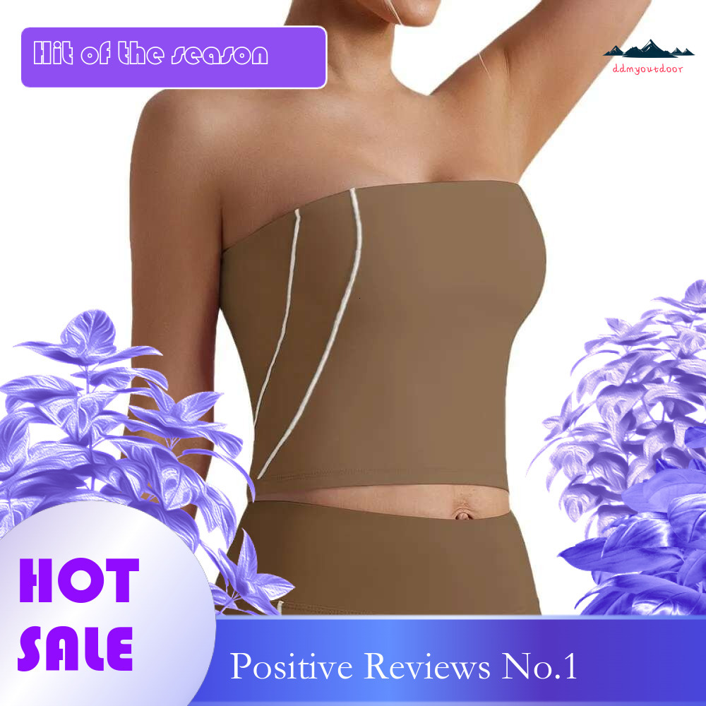 Ddmyoutdoor China Domestic Mermaid Curve Sports Underwear Women S Naked Sense Double Sided Scrub Belt Pad Contrast Color E Slim Yoga Chest Wrap
