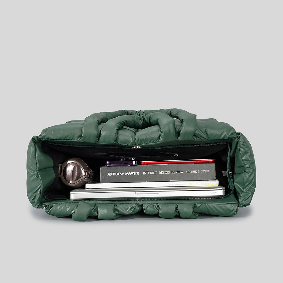 Ddmyoutdoor China Domestic New Style Increased Down Women S Soft Space Cotton Handbag Fashionable Simple Padded Shoulder Crossbody Bag