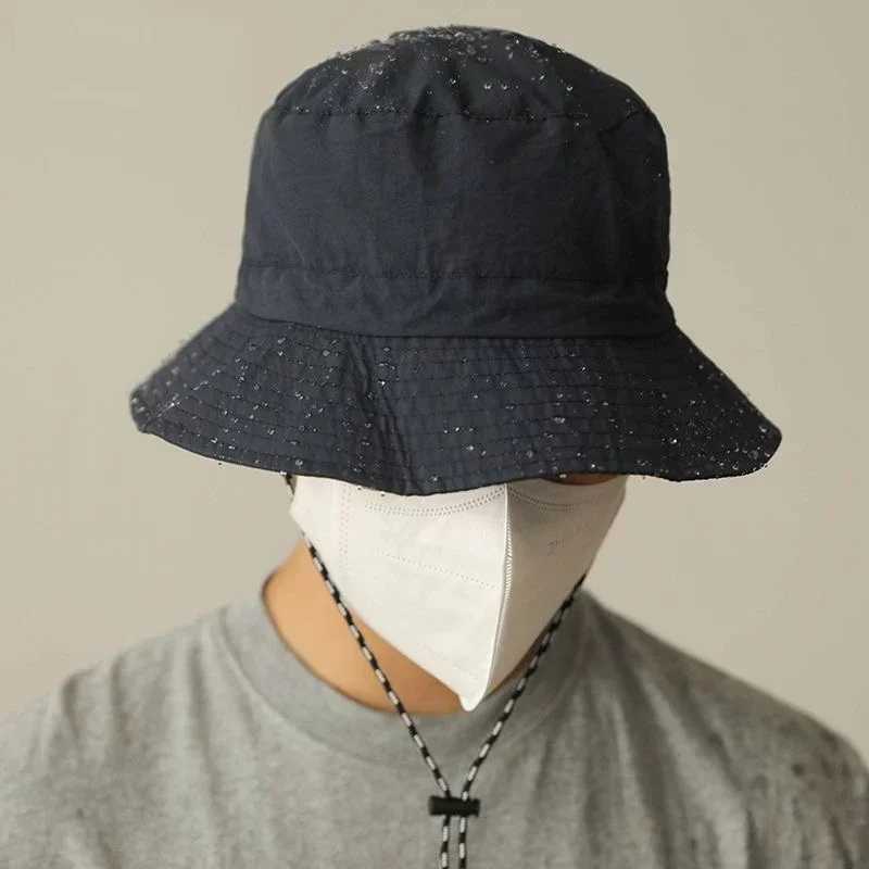 Quick Drying Fisherman s Women Men Summer Outdoor Beach Panama Hats Waterproof Cam Hiking Foldab Bob Bucket SunhatsXJ250116
