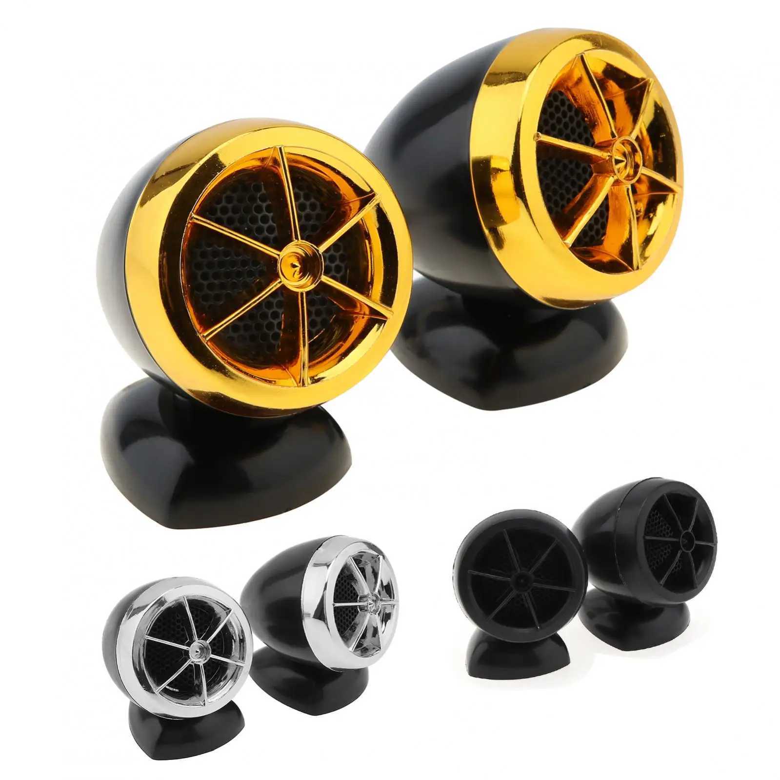Car Audio 2pcs 1200W Subwoofer Car Speakers Universal Dome Tweeter Sound Vehicle Auto Music Stereo Modified Loud Speakers 3 Color Optional H250118
