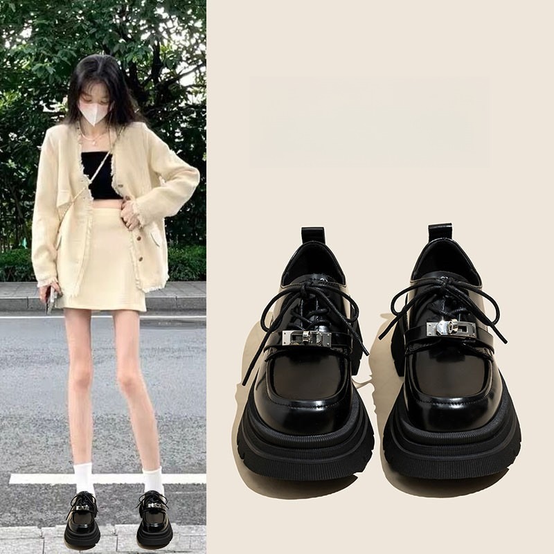 Autumn Collection: Elegant Black Mary Jane Single Shoes with Enhanced Cushioning for Ladies