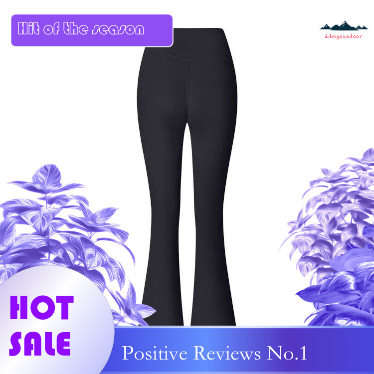 Ddmyoutdoor China Domestic Mermaid Curve Autumn And Winter New Horn High Waist Scrub Shaping Micro Shaped Sports Tight Fit Trousers For Women