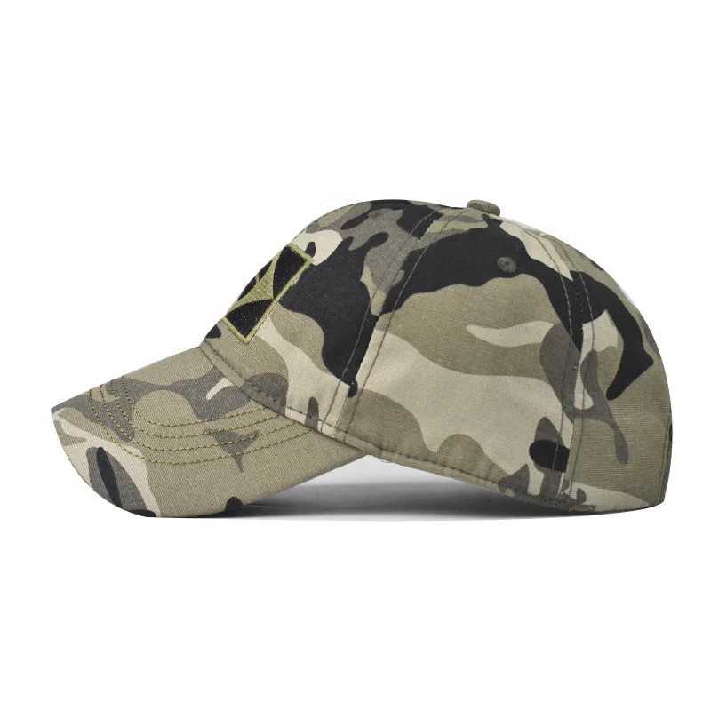 Outdoor Unisex Tactical Camo Military Climbing broidery Brazil Flag Flat Team Baseball s Army Force Jung Hiking HatsXJ250116