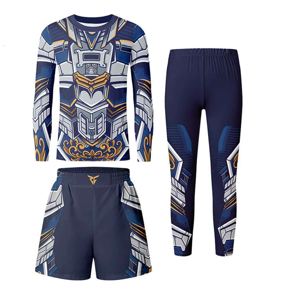 Ddmyoutdoor China Domestic Kid Children Boy Girl Running Long T Shirt Legging Shorts Tess Set Fiess Sport Basketball Football Sportswear Soccer Clothe