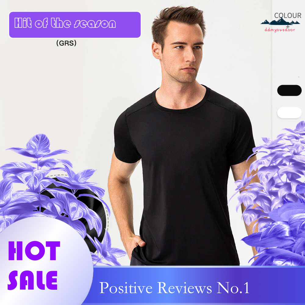 Ddmyoutdoor China Domestic Summer Breathable Men Quick Dry Sport T Short Sleeve Running Shirt Fiess Top Training Tees Man Gym Clothing