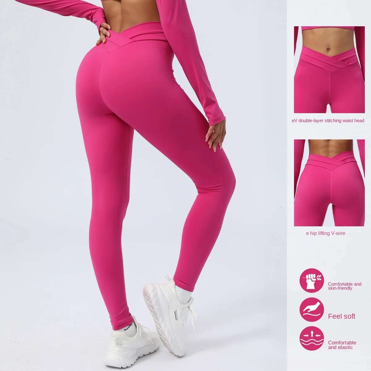 Ddmyoutdoor China Domestic Mermaid Curve Cross Ing Leggings Peach Buttocks Yoga Cropped Sports Fiess Long Pants Soft Fabric For Women
