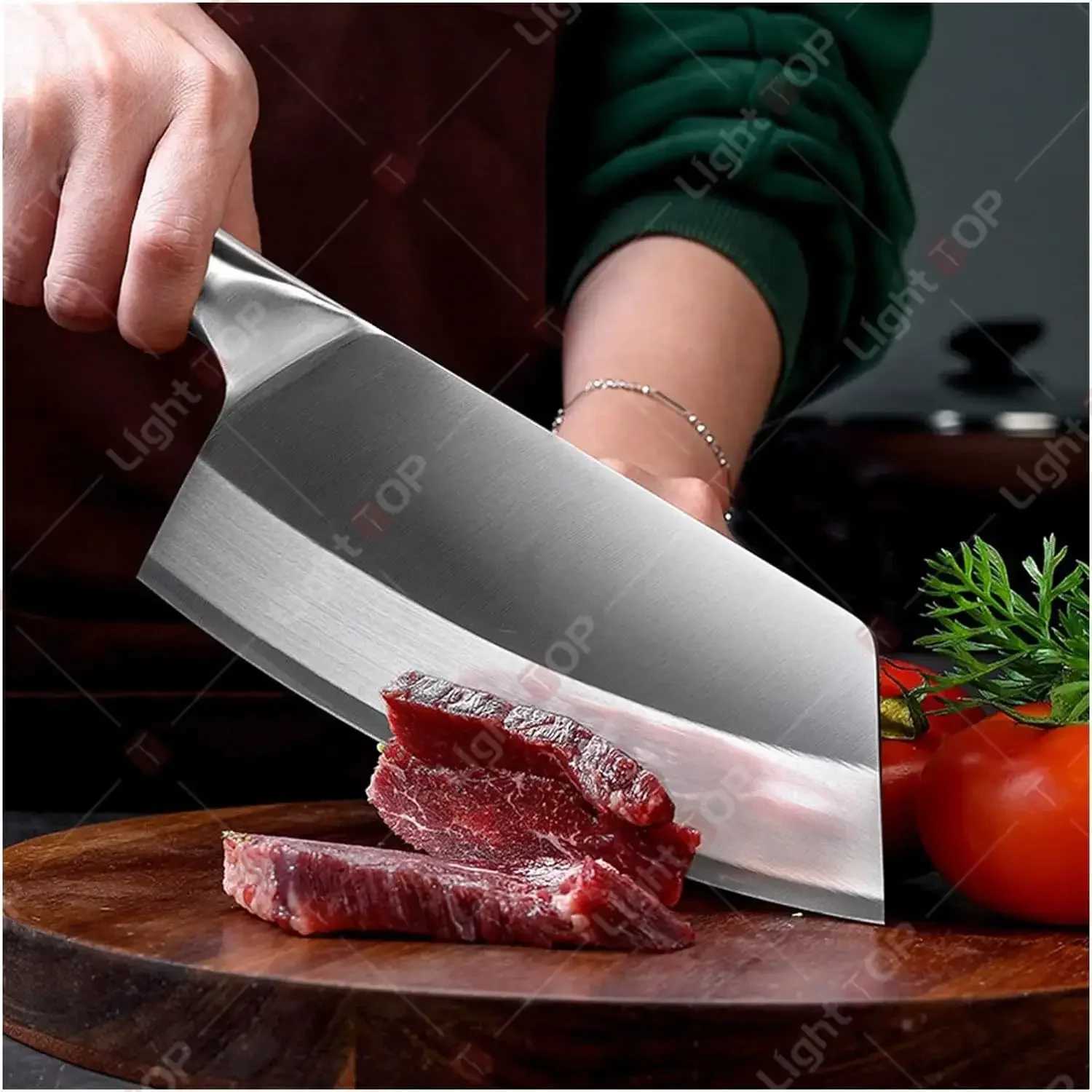 Professional Kitchen Knives Set Japanese Chef Knife Meat Cleaver Chopping Fish Fillet Cooking knife with box Kitchen AccessoriesXJ250117