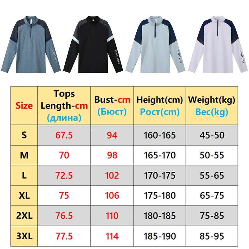 Ddmyoutdoor China Domestic Fashion Running Shirts Men Gym Workout Dry Quick Bodybuilding Jerseys Half Zipper Patchwork Outdoor Training Long Sleeve
