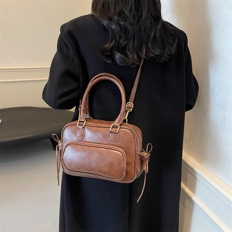Elegant Female Retro Travel Pack Stylish Dual Purpose Backpack and Carryall for Busy Lives