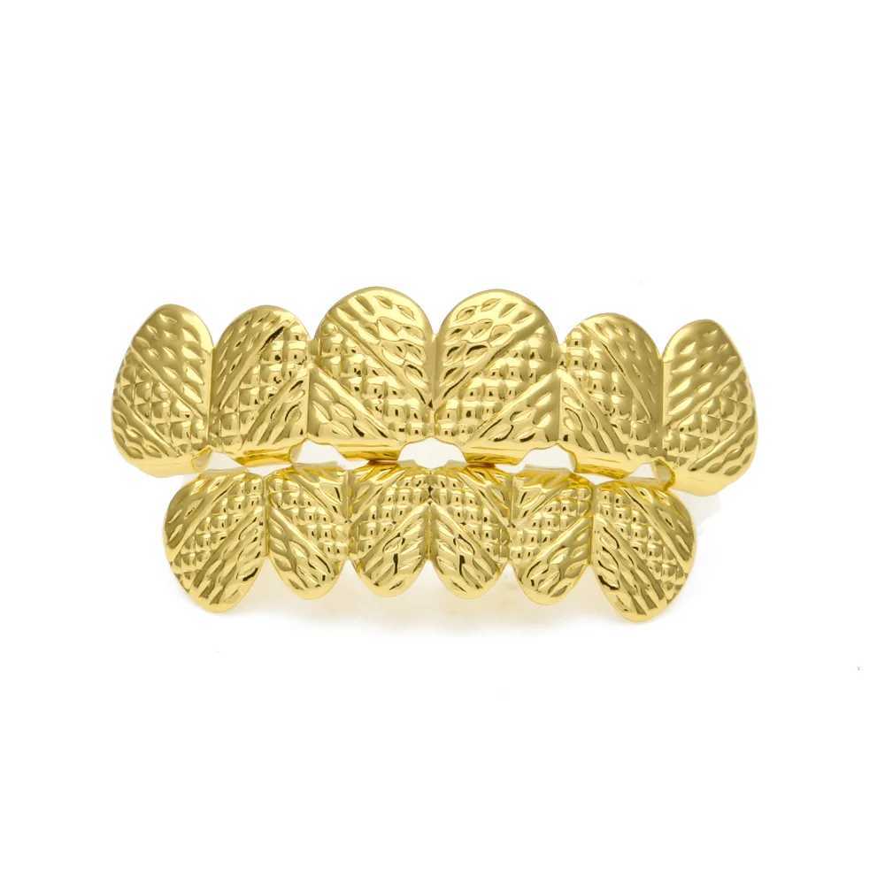 NEW Bling Teeth Grillz Top Bootom Dental Mouth Punk Teeth Caps Cosplay Party Tooth Rapper Hip Hop Jewelry TG006XJ250114