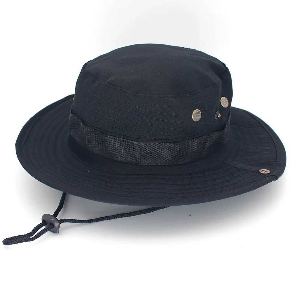 Camouflage Boonie Hat s Camo Men Outdoor Sports Sun Bucket Fishing Hiking Hunting Hats 60CMXJ250116