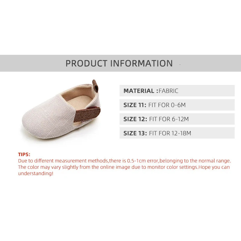 Cotton Baby Shoes Soft Nonslip Rubber Sole born Toddler First Walkers Cartoon Print Boy Girl 250115