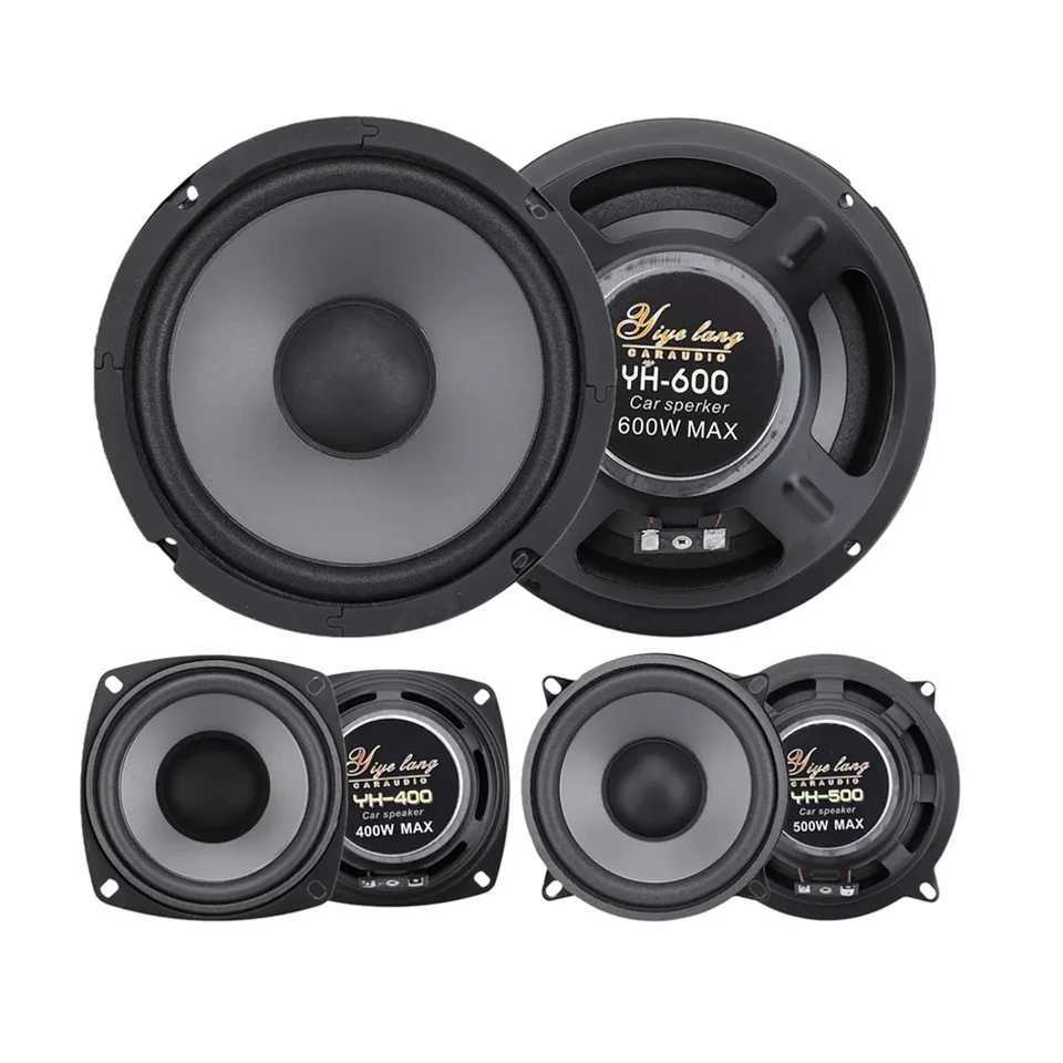 Car Audio 4/5/6.5 Inch Car Speakers 2-Way Vehicle Door Audio Music Stereo Subwoofer Full Range Frequency Automotive Coaxial Speakers 1pcs H250118