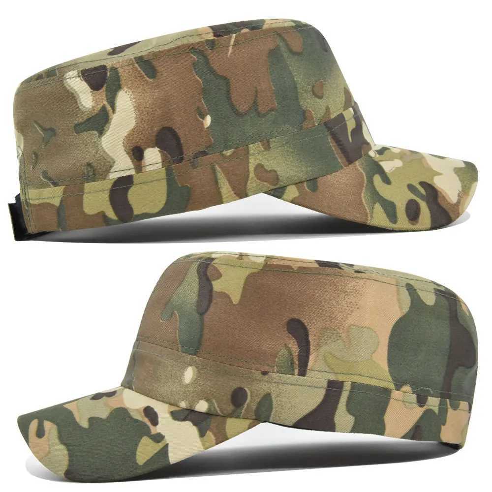 ic Vintage Flat Top Men Tactical Army Camouflage Flat Hats For Women Men Summer Camo Army Baseball s AdjustabXJ250116